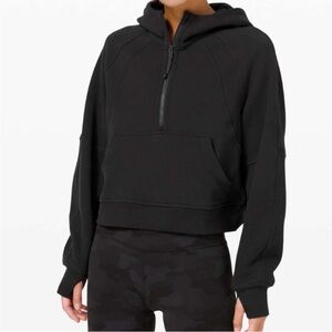 lululemon athletica Black Half-Zip Hoodie